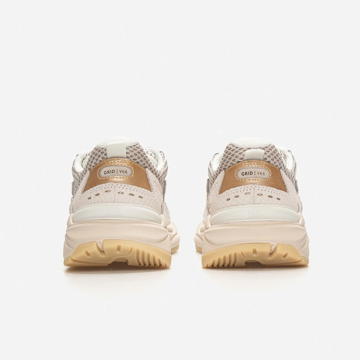 HUB GRID Almond Brown