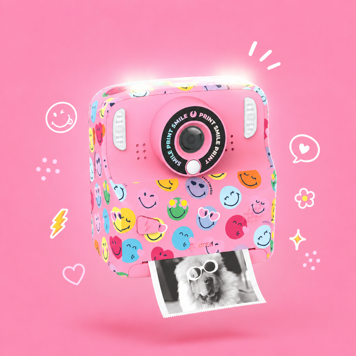 MOB x SmileyWorld PixiSmiley Pink