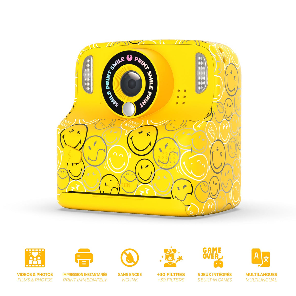 MOB x SmileyWorld PixiSmiley Gelb Produktansicht