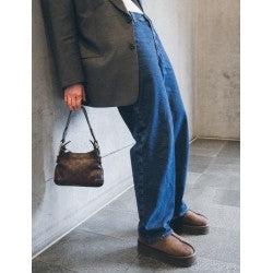 New Zealand Boots Plateau Clog Coffee