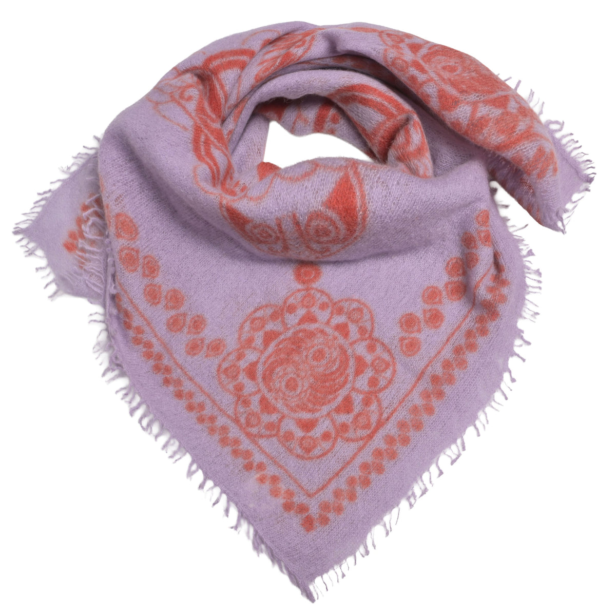 cute stuff Kaschmir-Bandana Ornament in Lavender