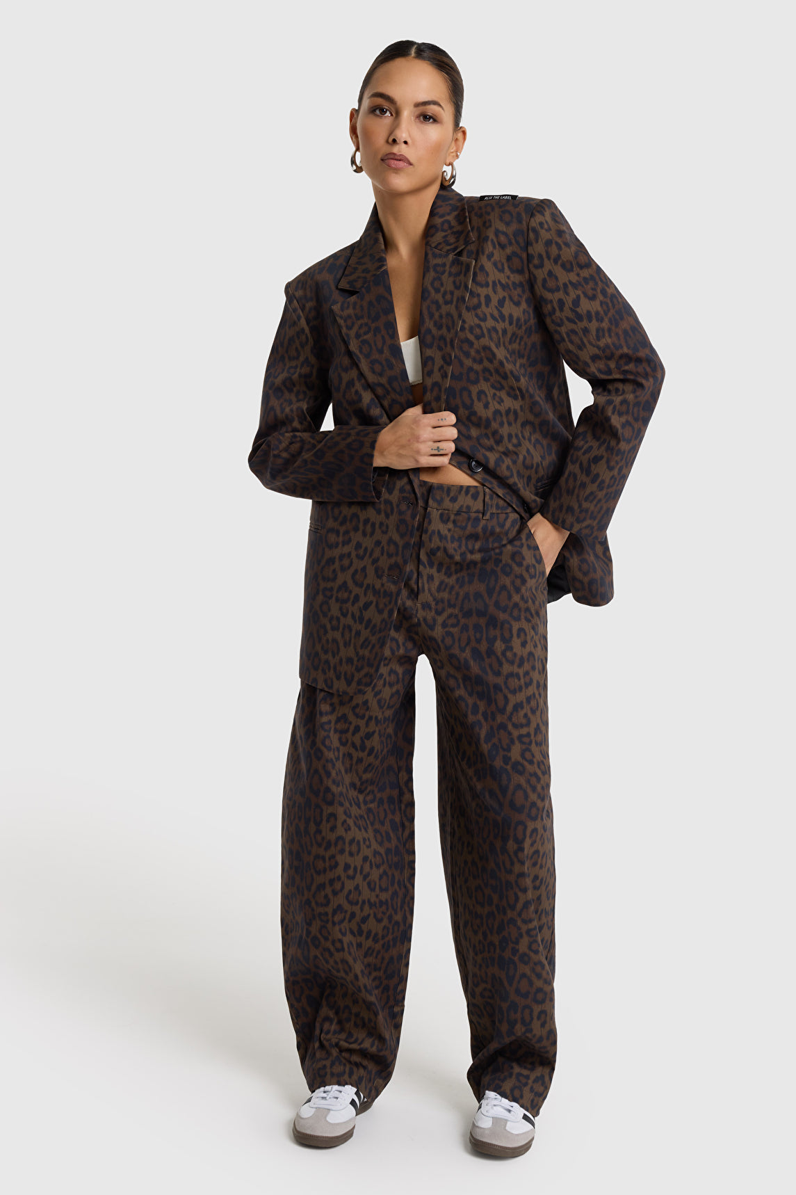 ALIX The Label Animal Barrel Pants – Animal – Ansicht 1