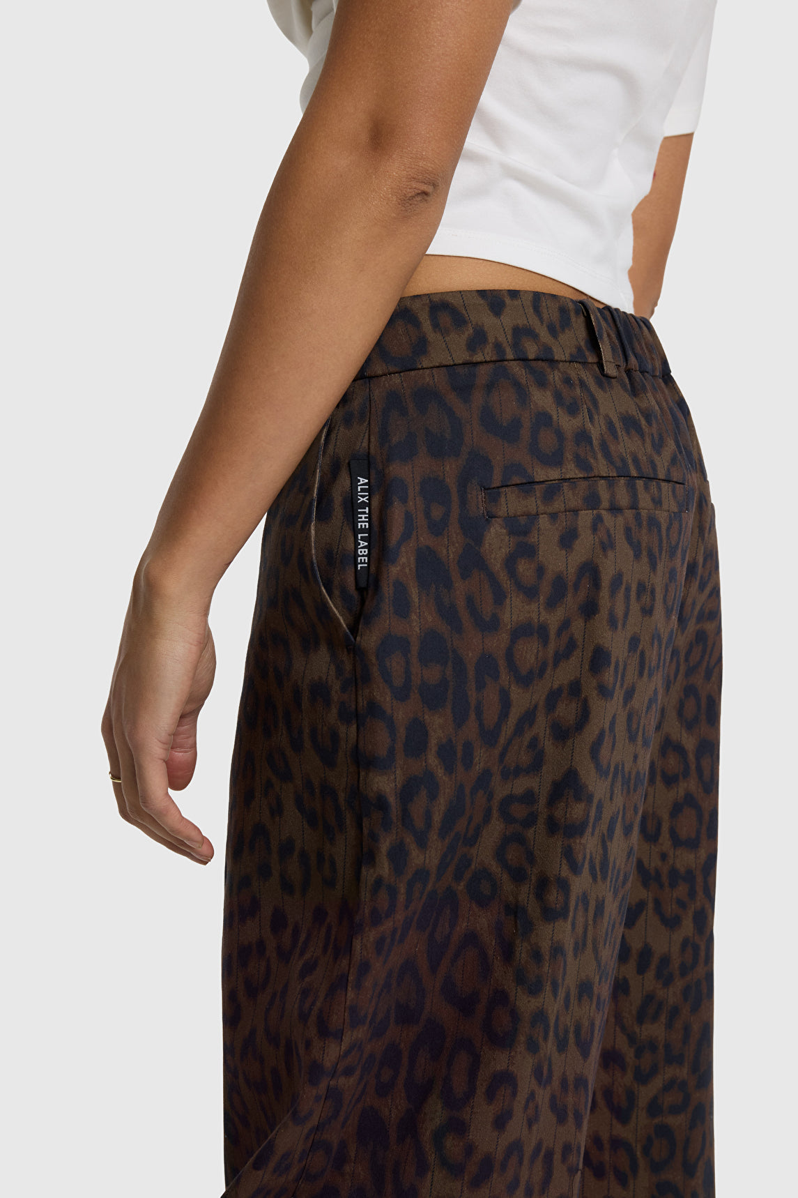 ALIX The Label Animal Barrel Pants – Animal – Ansicht 2