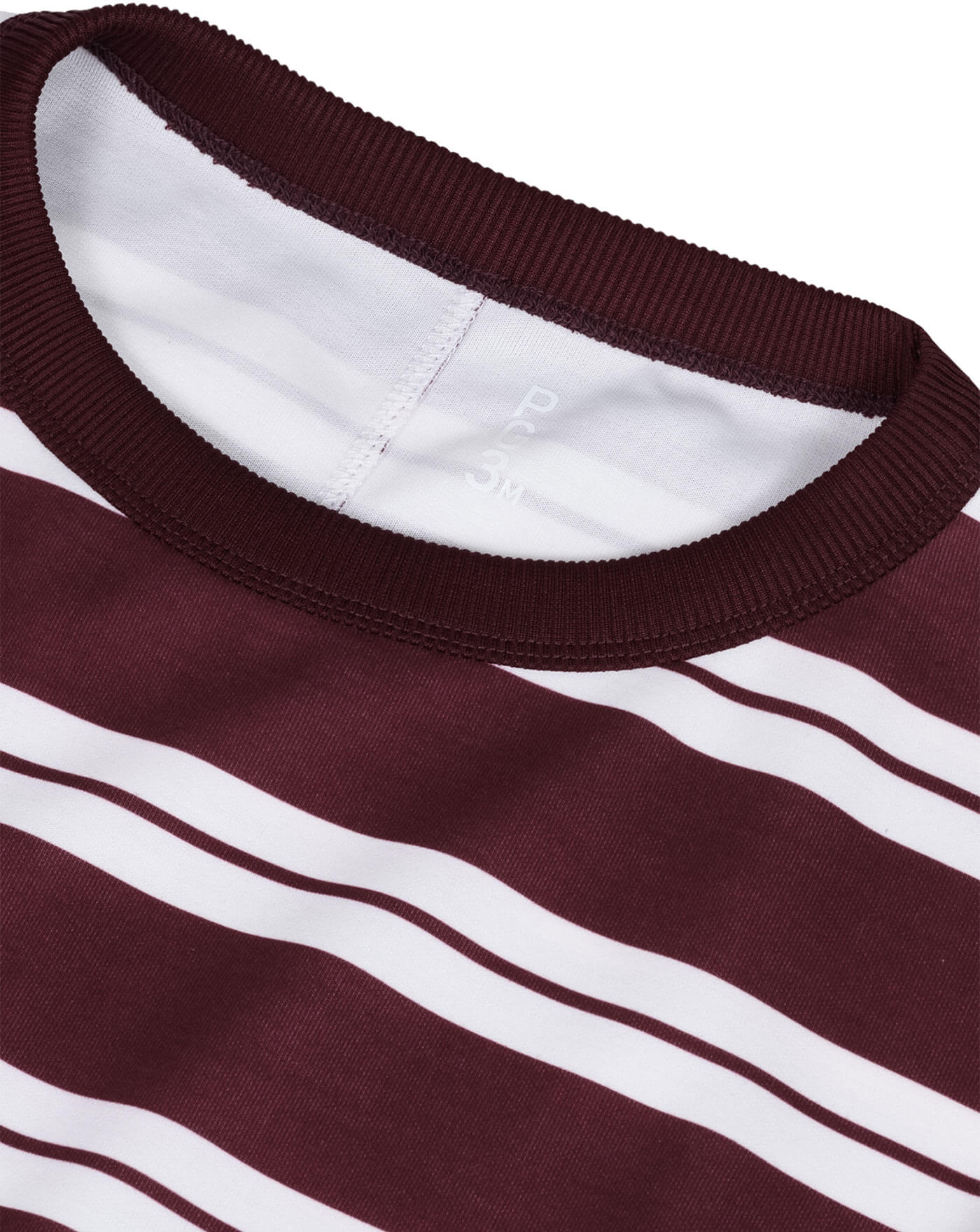 PG3 Sweater GIOVANNA Bordeaux Weiß – Stylingansicht