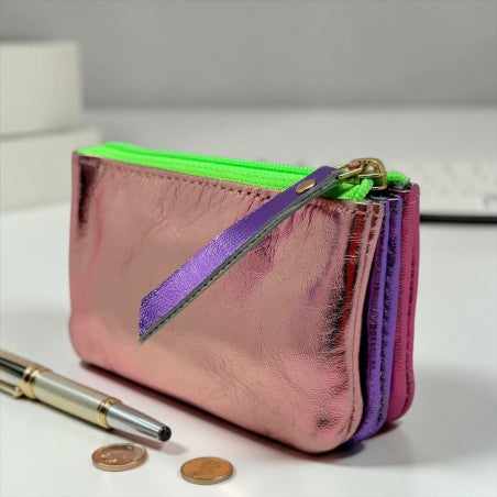 Portemonnaie Mini 3er  Love pink