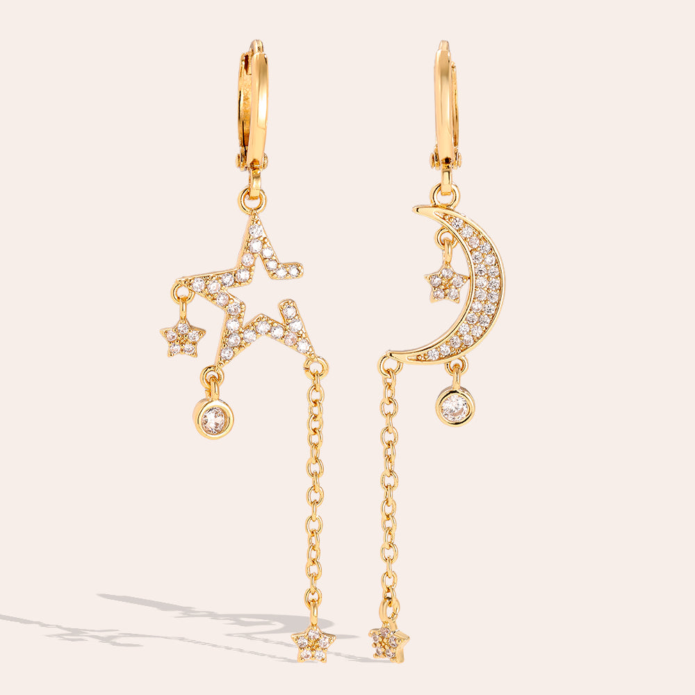 Creolen Mond & Stern – Gold
