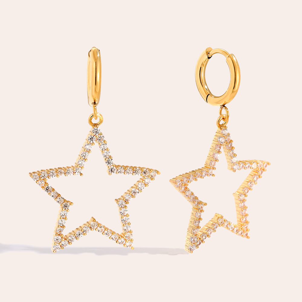 Creolen Stern – Gold