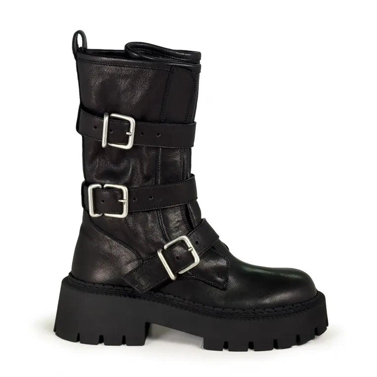 Vic Matie  Bob Biker Buckle black